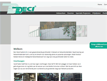 Tablet Screenshot of deciwand.nl